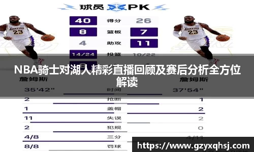 NBA骑士对湖人精彩直播回顾及赛后分析全方位解读