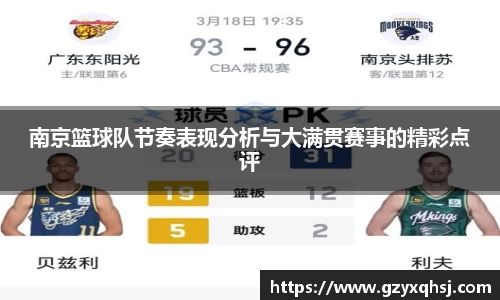 南京篮球队节奏表现分析与大满贯赛事的精彩点评